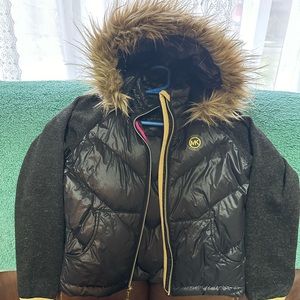 MK removable hoodie Jacket